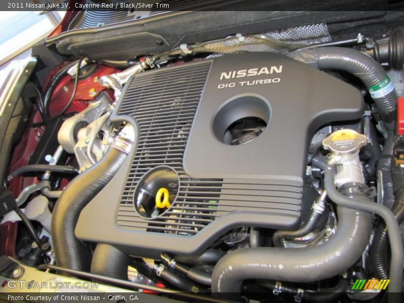 Cayenne Red / Black/Silver Trim 2011 Nissan Juke SV
