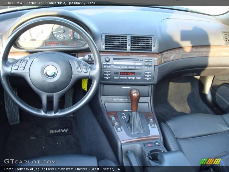 Jet Black / Black 2003 BMW 3 Series 325i Convertible