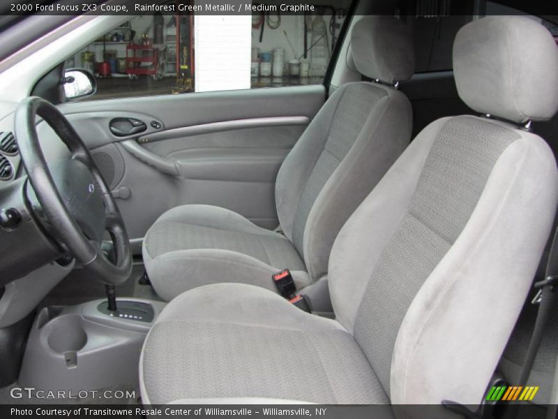  2000 Focus ZX3 Coupe Medium Graphite Interior