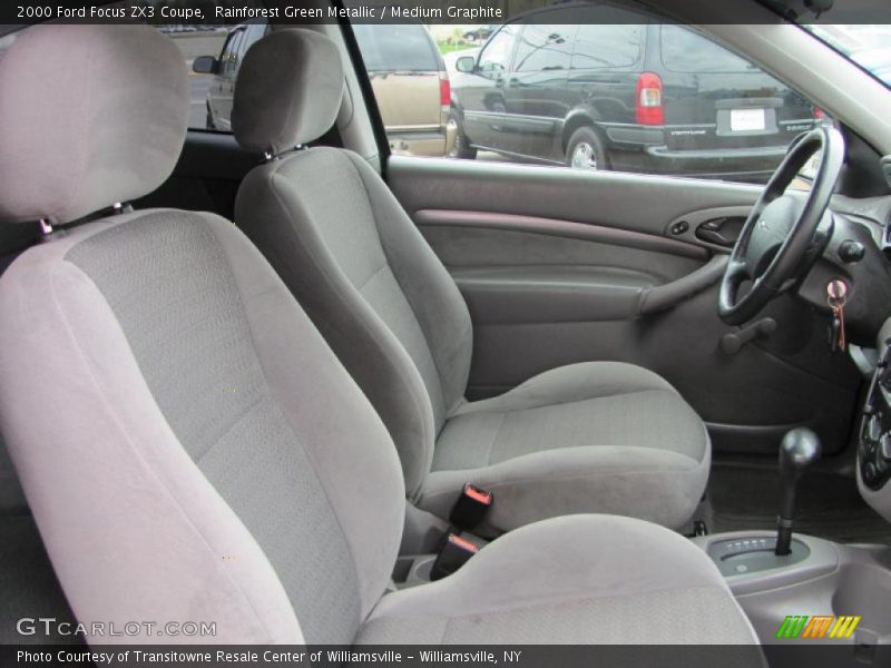  2000 Focus ZX3 Coupe Medium Graphite Interior