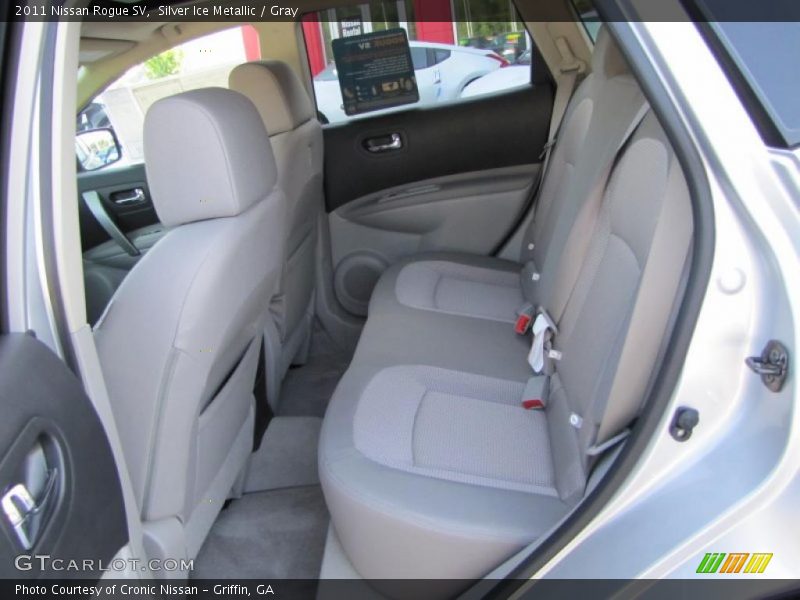 Silver Ice Metallic / Gray 2011 Nissan Rogue SV