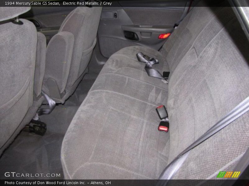 Electric Red Metallic / Grey 1994 Mercury Sable GS Sedan