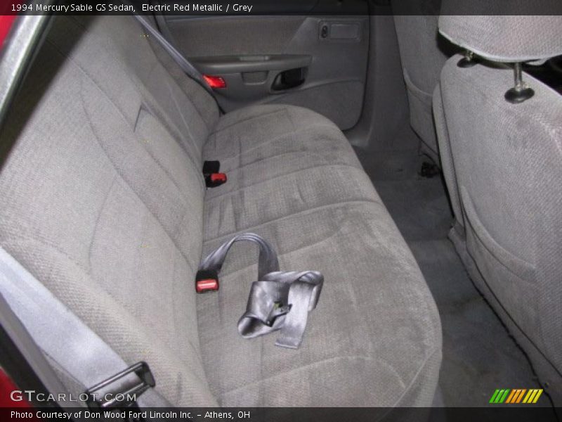 Electric Red Metallic / Grey 1994 Mercury Sable GS Sedan