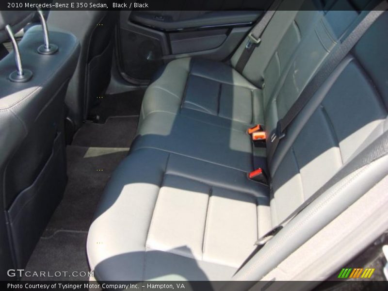Black / Black 2010 Mercedes-Benz E 350 Sedan