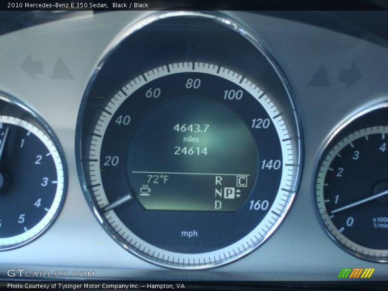 Black / Black 2010 Mercedes-Benz E 350 Sedan