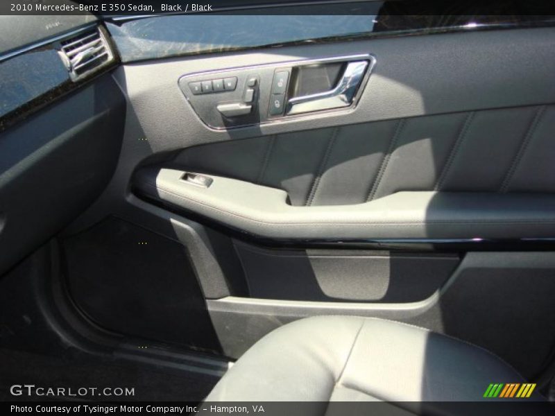 Black / Black 2010 Mercedes-Benz E 350 Sedan