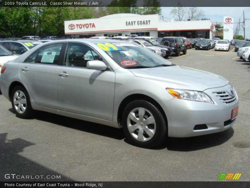 Classic Silver Metallic / Ash 2009 Toyota Camry LE