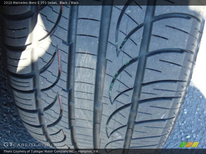 Black / Black 2010 Mercedes-Benz E 350 Sedan