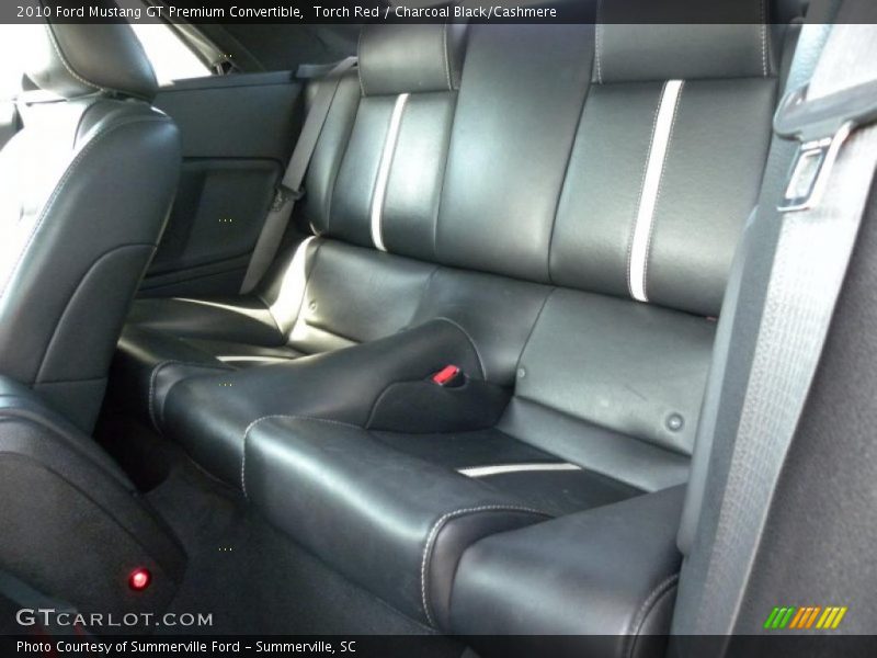  2010 Mustang GT Premium Convertible Charcoal Black/Cashmere Interior