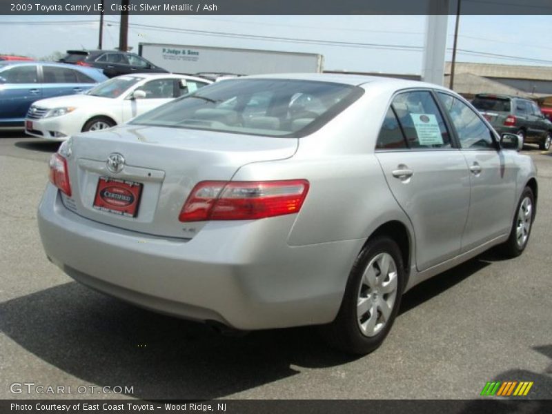 Classic Silver Metallic / Ash 2009 Toyota Camry LE