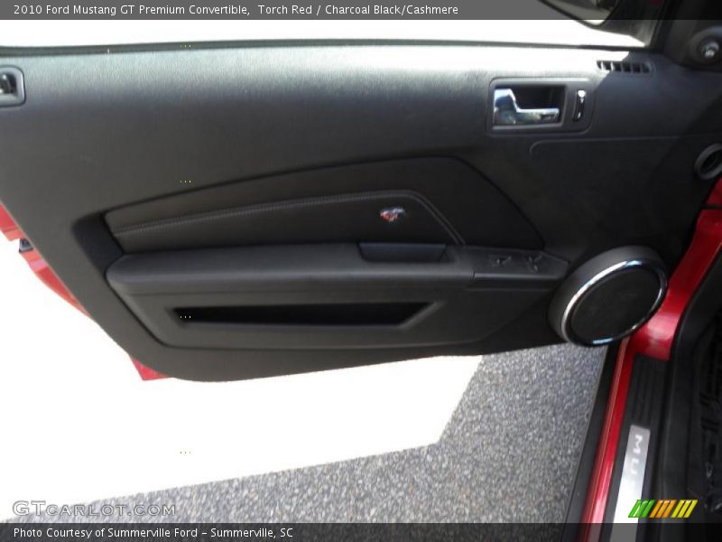Torch Red / Charcoal Black/Cashmere 2010 Ford Mustang GT Premium Convertible