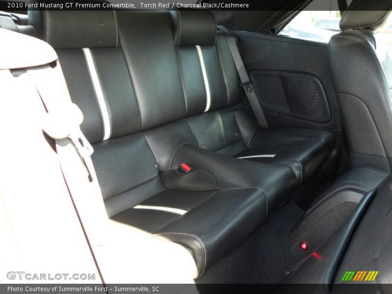 Torch Red / Charcoal Black/Cashmere 2010 Ford Mustang GT Premium Convertible