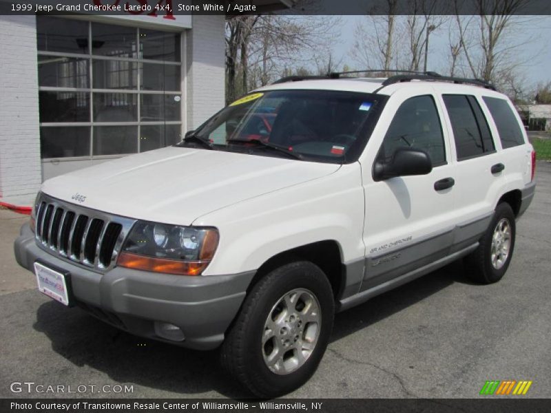 Stone White / Agate 1999 Jeep Grand Cherokee Laredo 4x4