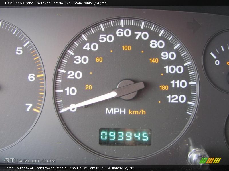 Stone White / Agate 1999 Jeep Grand Cherokee Laredo 4x4