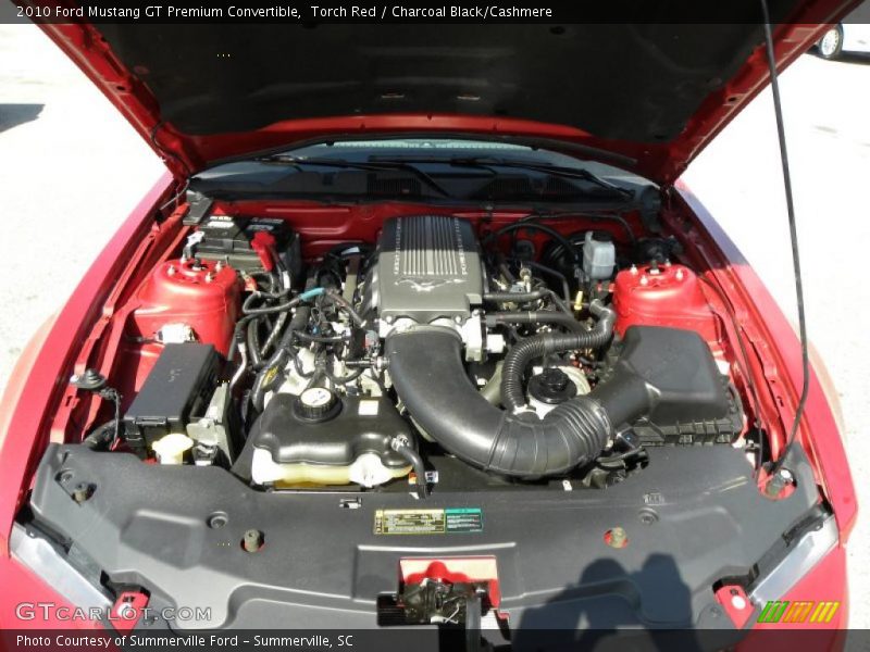  2010 Mustang GT Premium Convertible Engine - 4.6 Liter SOHC 24-Valve VVT V8