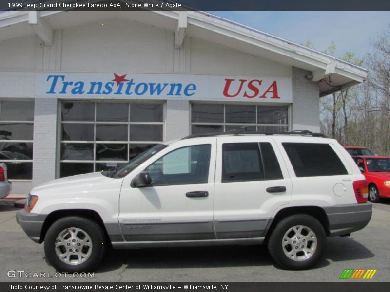 Stone White / Agate 1999 Jeep Grand Cherokee Laredo 4x4
