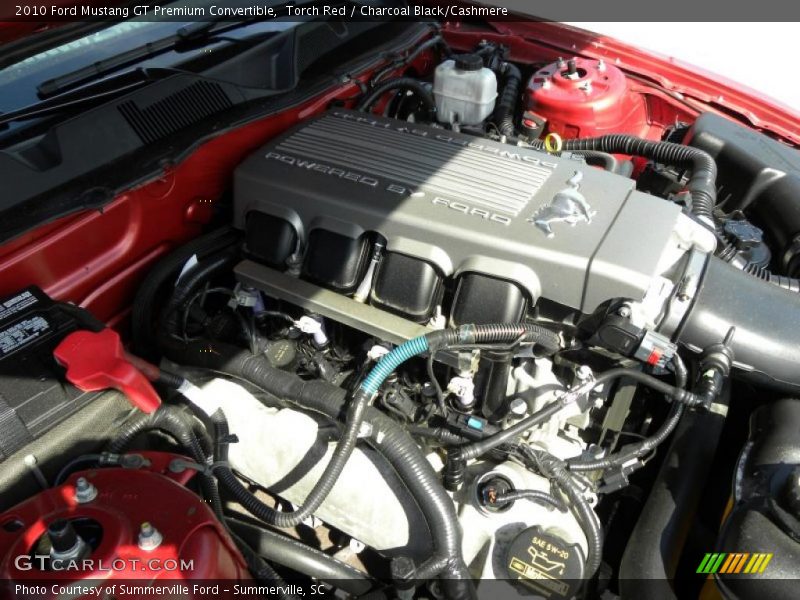 Torch Red / Charcoal Black/Cashmere 2010 Ford Mustang GT Premium Convertible