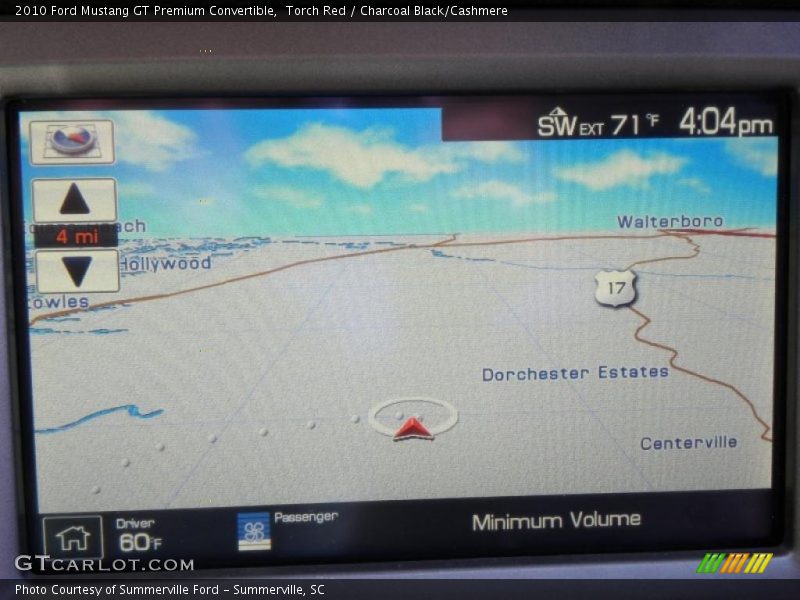 Torch Red / Charcoal Black/Cashmere 2010 Ford Mustang GT Premium Convertible