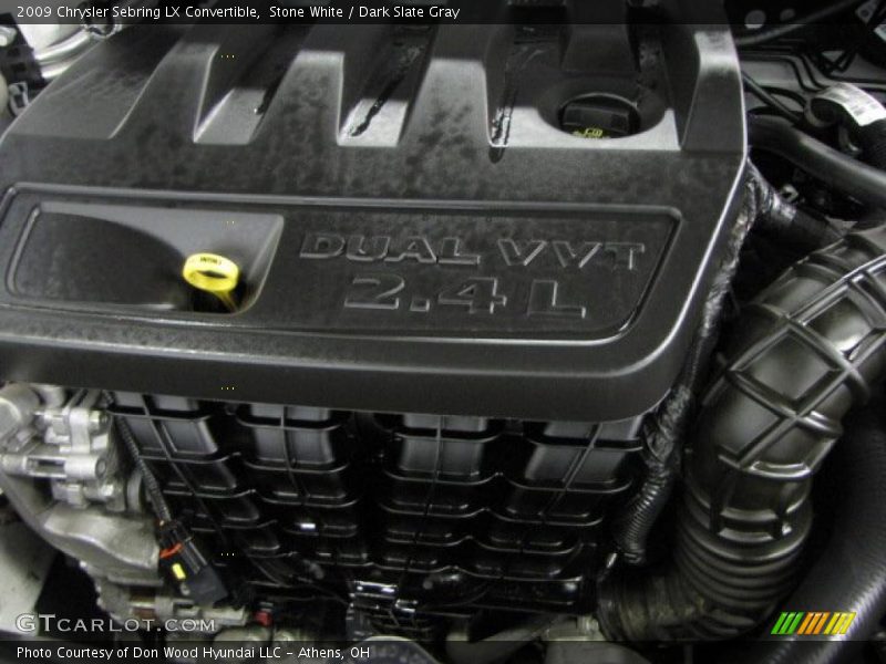  2009 Sebring LX Convertible Engine - 2.4L DOHC 16V Dual VVT 4 Cylinder