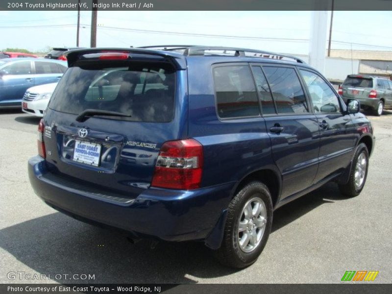 Indigo Ink Pearl / Ash 2004 Toyota Highlander V6