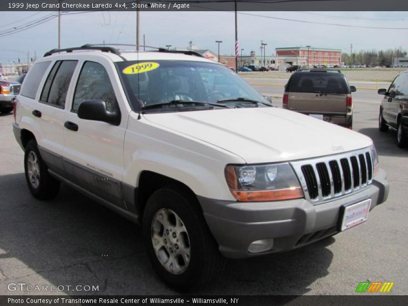 Stone White / Agate 1999 Jeep Grand Cherokee Laredo 4x4