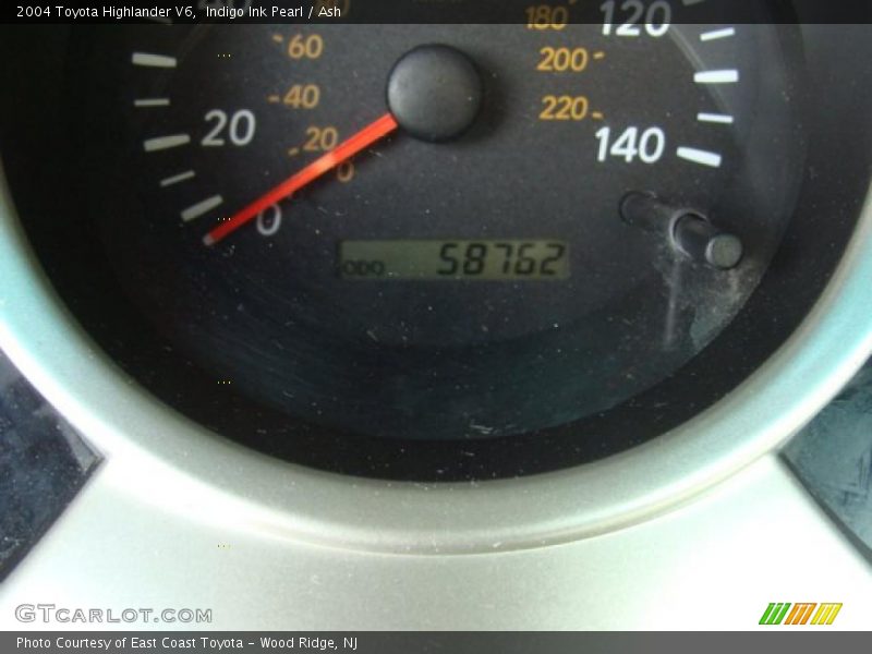 Indigo Ink Pearl / Ash 2004 Toyota Highlander V6