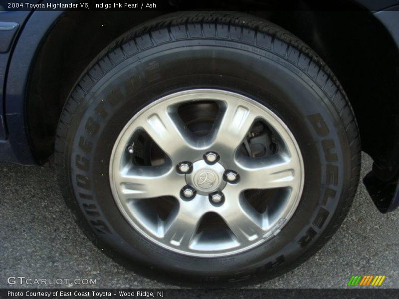 Indigo Ink Pearl / Ash 2004 Toyota Highlander V6