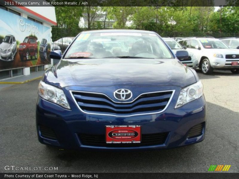 Blue Ribbon Metallic / Ash 2011 Toyota Camry