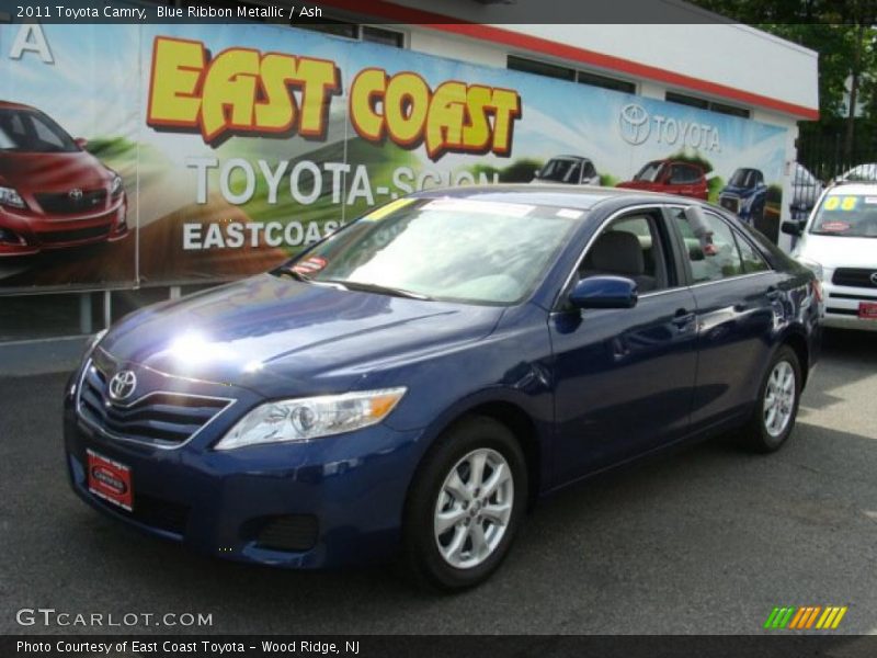 Blue Ribbon Metallic / Ash 2011 Toyota Camry