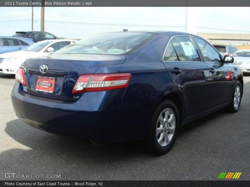 Blue Ribbon Metallic / Ash 2011 Toyota Camry