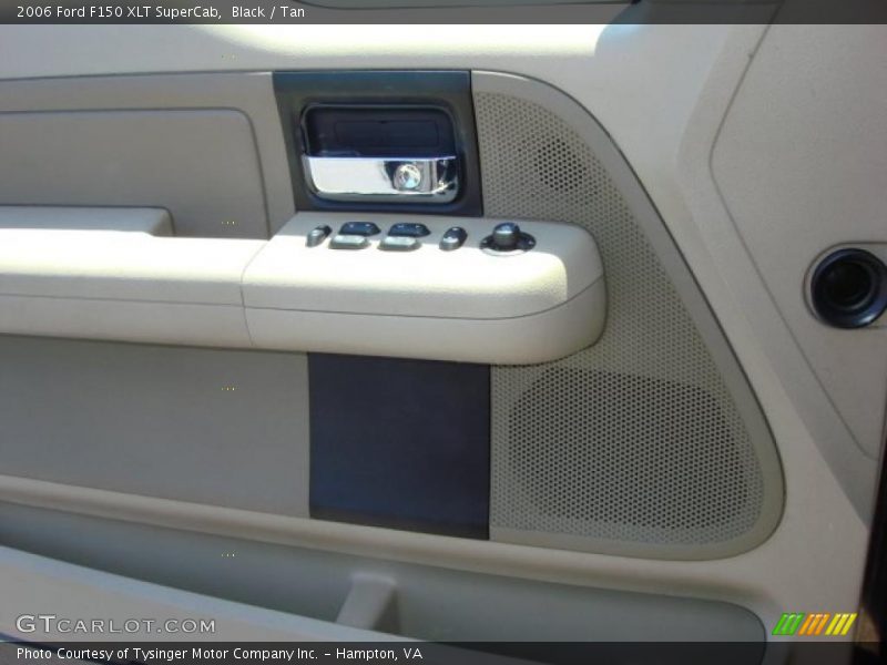Black / Tan 2006 Ford F150 XLT SuperCab