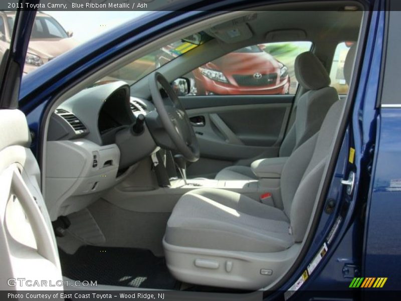 Blue Ribbon Metallic / Ash 2011 Toyota Camry