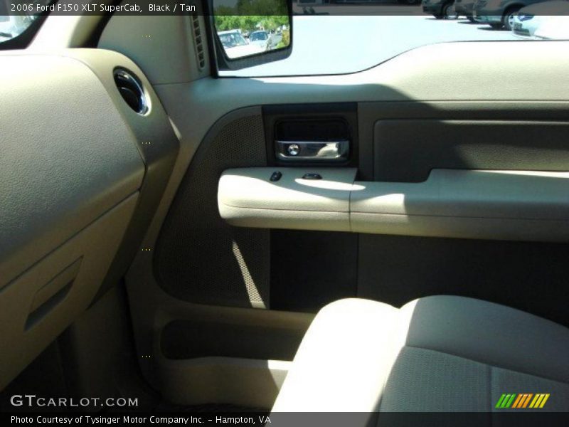 Black / Tan 2006 Ford F150 XLT SuperCab