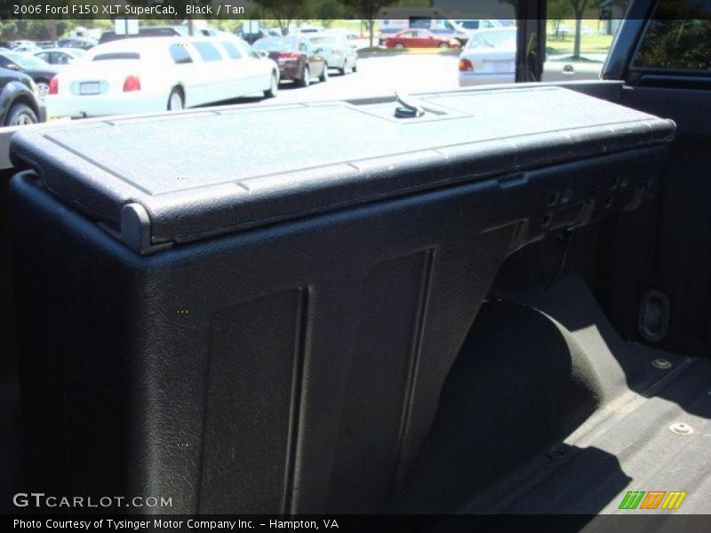 Black / Tan 2006 Ford F150 XLT SuperCab