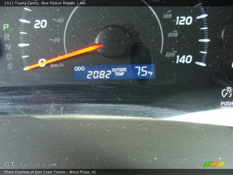 Blue Ribbon Metallic / Ash 2011 Toyota Camry
