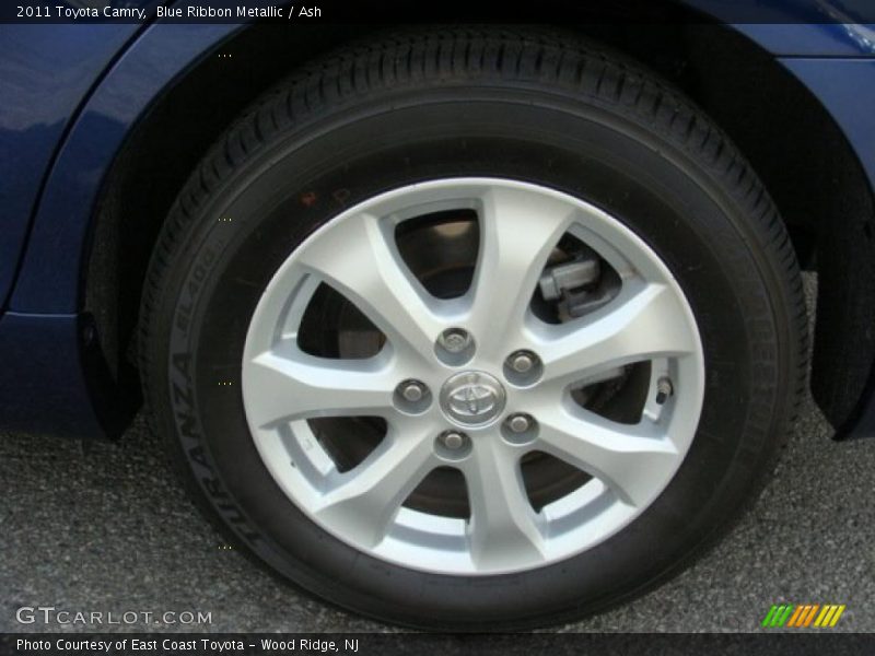 Blue Ribbon Metallic / Ash 2011 Toyota Camry