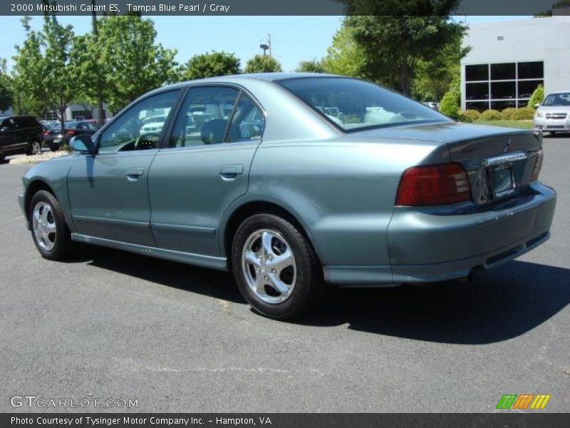 Tampa Blue Pearl / Gray 2000 Mitsubishi Galant ES