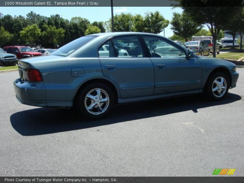 Tampa Blue Pearl / Gray 2000 Mitsubishi Galant ES
