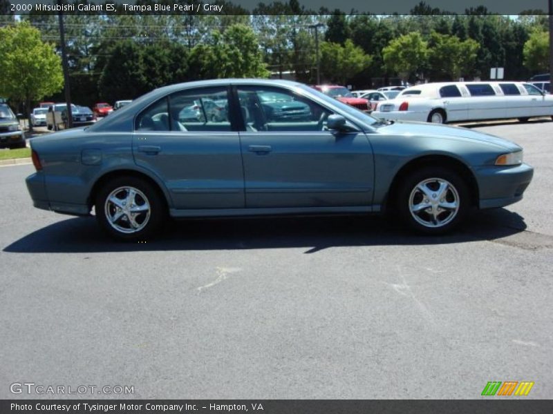 Tampa Blue Pearl / Gray 2000 Mitsubishi Galant ES