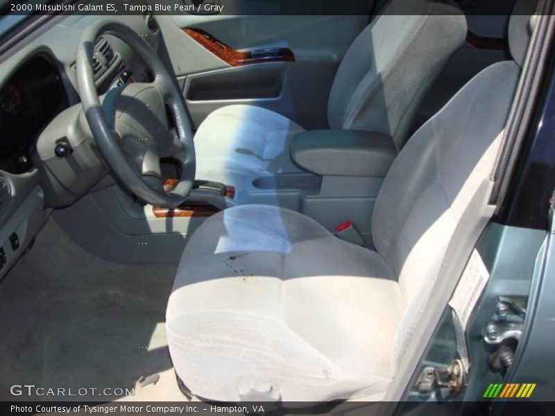 Tampa Blue Pearl / Gray 2000 Mitsubishi Galant ES