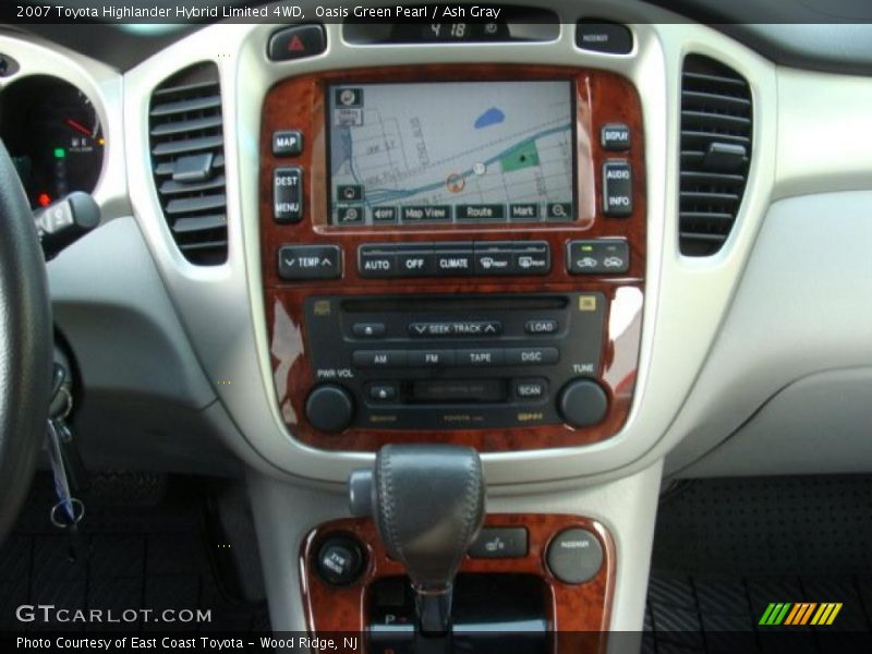 Oasis Green Pearl / Ash Gray 2007 Toyota Highlander Hybrid Limited 4WD