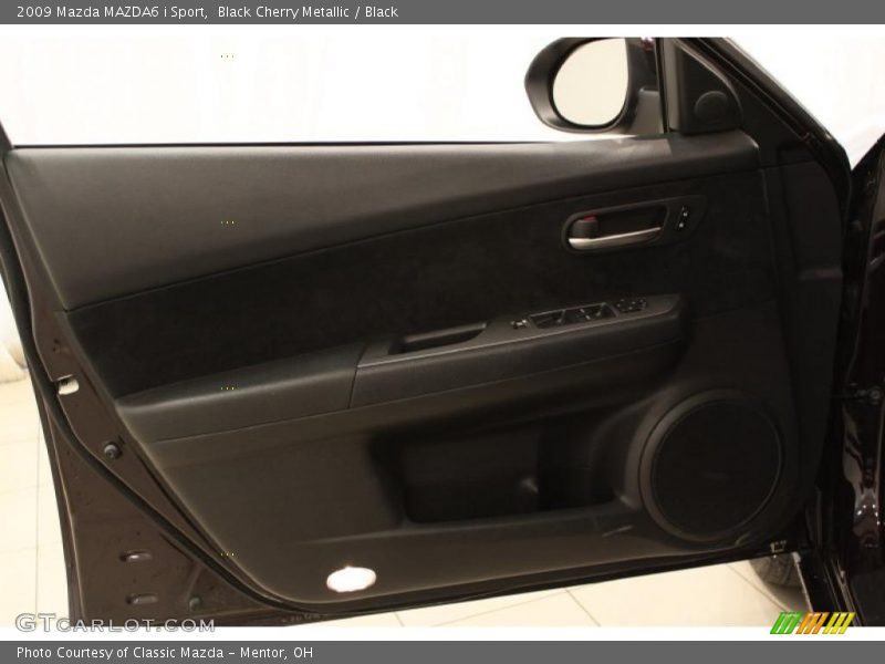 Black Cherry Metallic / Black 2009 Mazda MAZDA6 i Sport