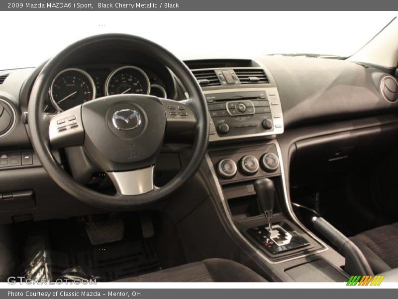 Black Cherry Metallic / Black 2009 Mazda MAZDA6 i Sport