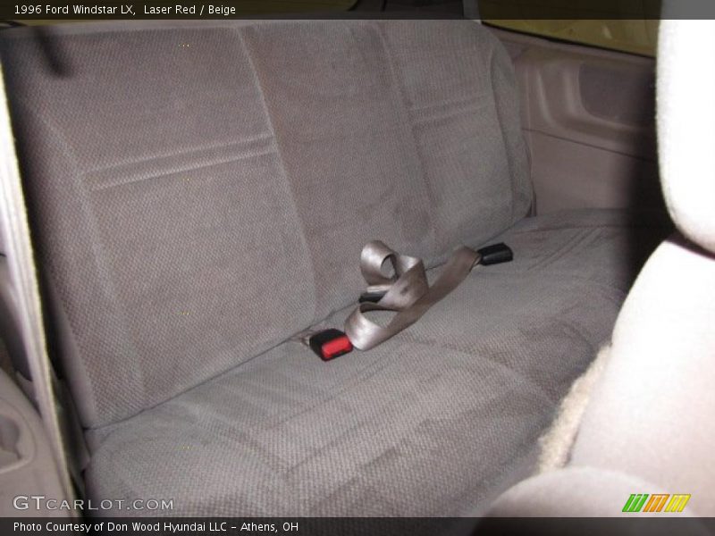Laser Red / Beige 1996 Ford Windstar LX