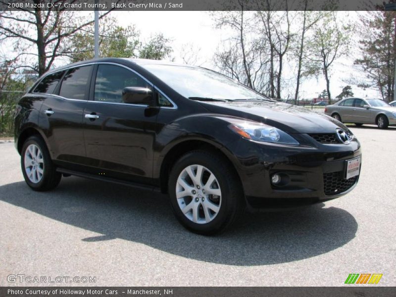 Black Cherry Mica / Sand 2008 Mazda CX-7 Grand Touring