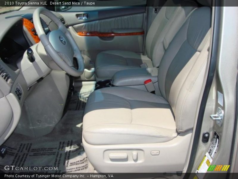Desert Sand Mica / Taupe 2010 Toyota Sienna XLE