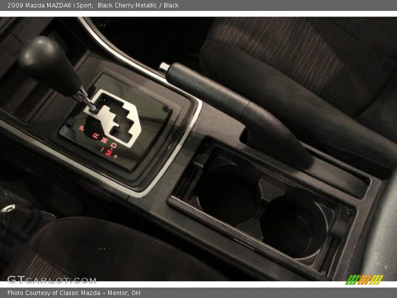 Black Cherry Metallic / Black 2009 Mazda MAZDA6 i Sport