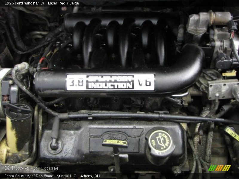 Laser Red / Beige 1996 Ford Windstar LX