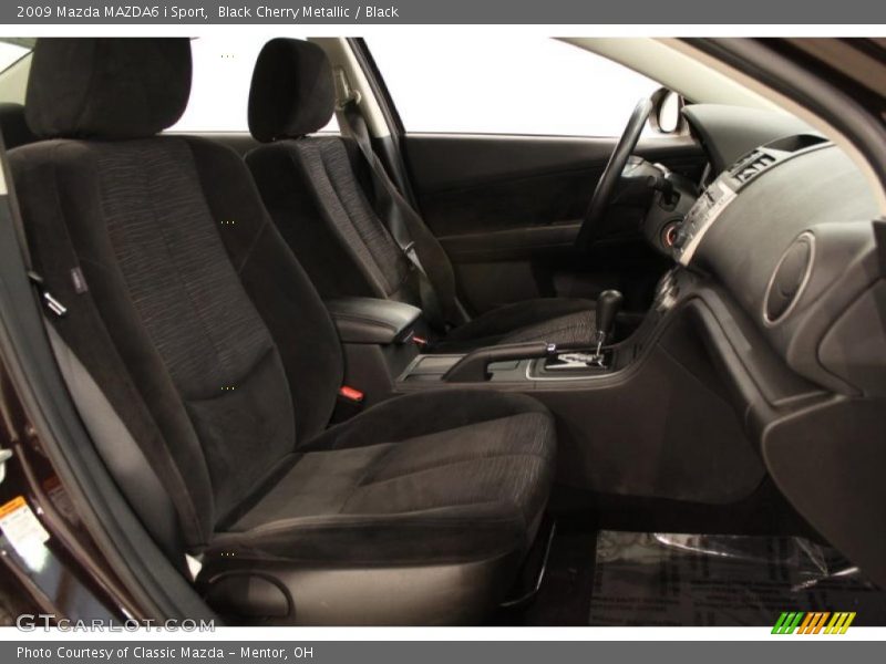 Black Cherry Metallic / Black 2009 Mazda MAZDA6 i Sport