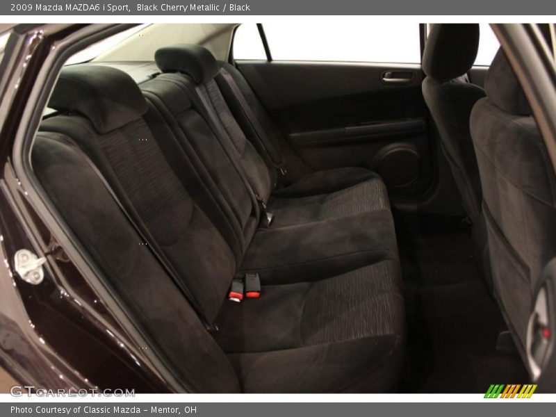 Black Cherry Metallic / Black 2009 Mazda MAZDA6 i Sport